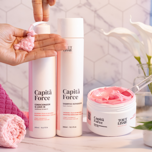 Keratin and Liquid Collagen 300ml - Capitã Force – Tout Lissie