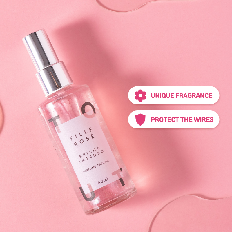 Hair perfume 60ml - Fille Rosé