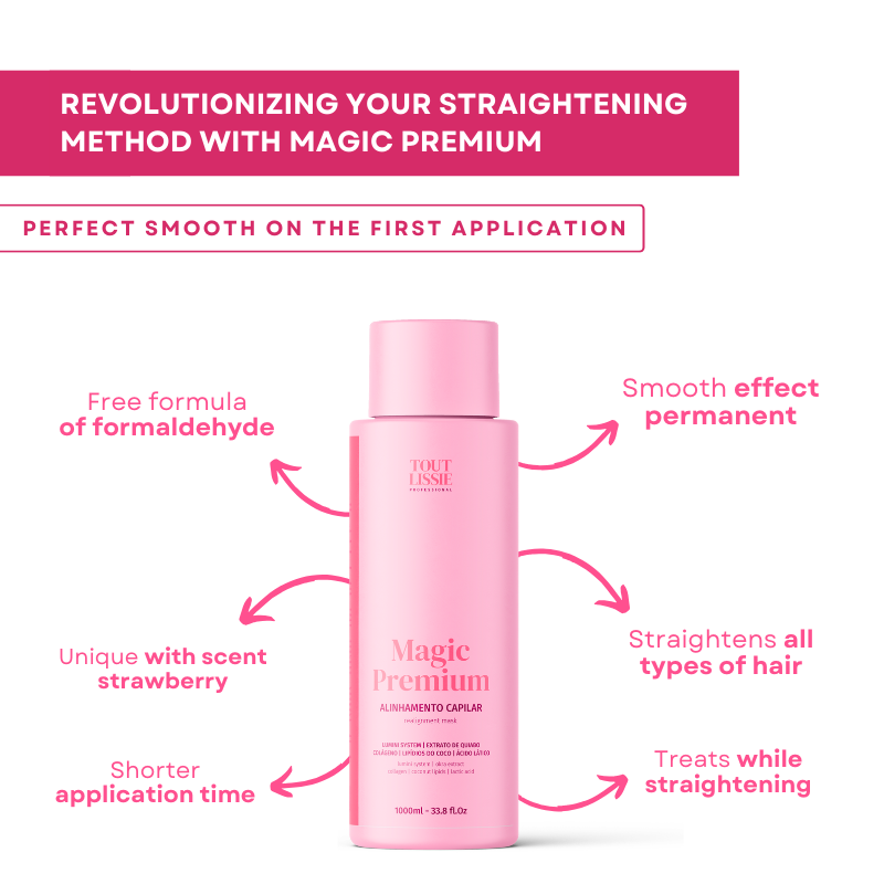 Deep Cleansing Shampoo 1L - Magic Premium