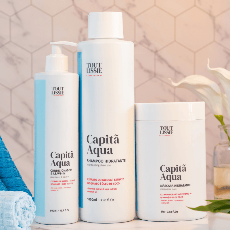 Moisturizing Shampoo 1L - Capitã Aqua