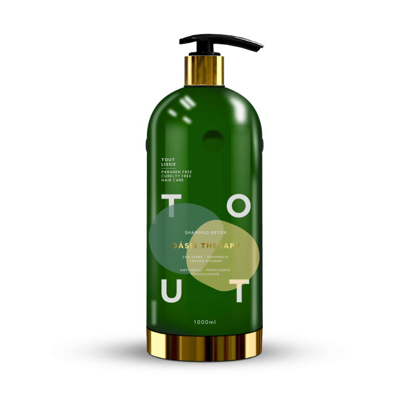 Óasis Therapy Detox Shampoo 1L - Professional 